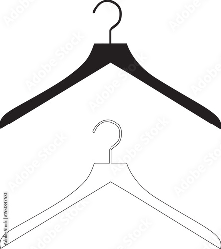 hanger isolated on white