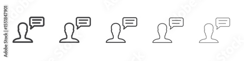 people interaction icon simple illustration logo art