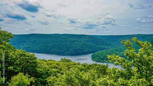 Allegheny River at the Allegheny National Forest photo