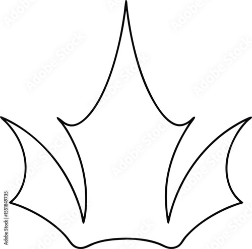 Minimalist black silhouette vector design depicting a running person in sprint mode