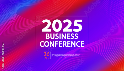 Best business yearly conference digital webinar banner template design, online meeting banner design. Web media event. Dynamic Background. Online Courses. Event Announcement. lecture promotion. vector