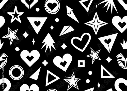 graphic, trendy, futuristic, geometry, minimal, print, contemporary, cover, dot, grunge, minimalist, repeat, stripe, stylish, aesthetic, bold, brochure, brush, collage, confetti, contrasts, cool, corp