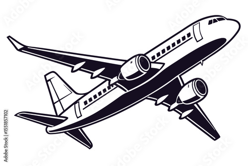 vector airplane icon