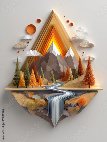 Melting Glaciers, Forest Fires, and Endangered Species are Featured in Captivating Wall Art to Raise Climate Change Awareness