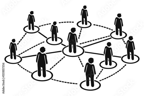 social network concept