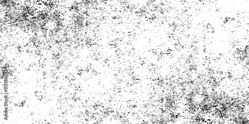 Abstract Texture of black and white grunge style, Grain noise particles, The texture of the old surface in cracks, chips, dust.
