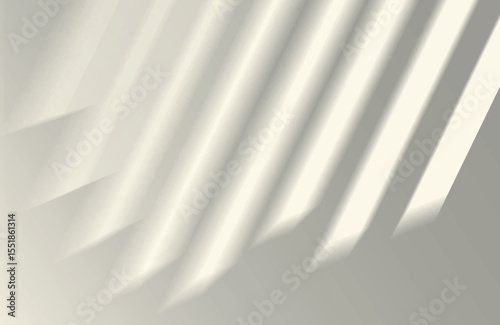 Window Blind Shadow Background Vector Illustration