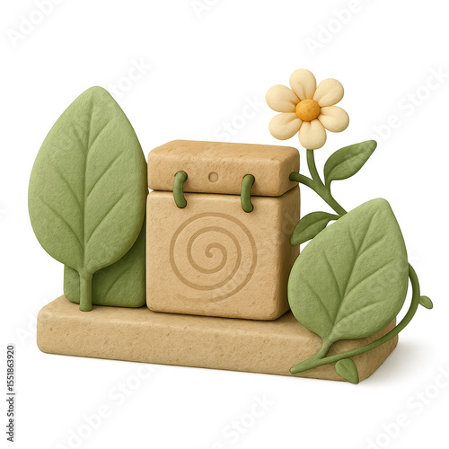 Eco-Friendly Sanctuary: A meticulously crafted illustration of an eco-friendly sanctuary.
