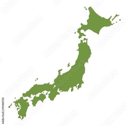 map of Japan