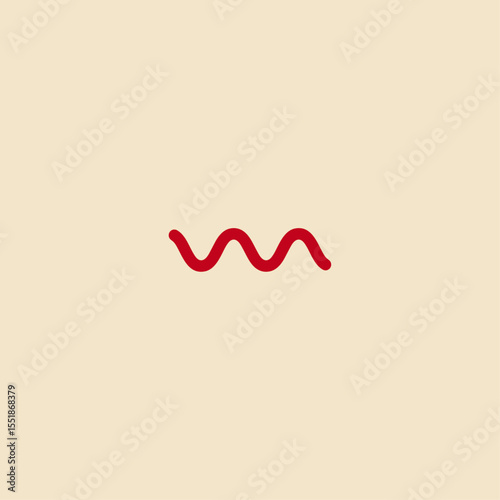 Waves logo icon flat vector design