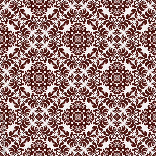 Elegant  Damask Seamless Pattern for Wallpaper, Fabric, Branding, Packaging, Invitations, Wedding, Home Decor Design