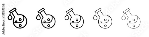 Toxic product icon simple illustration logo art