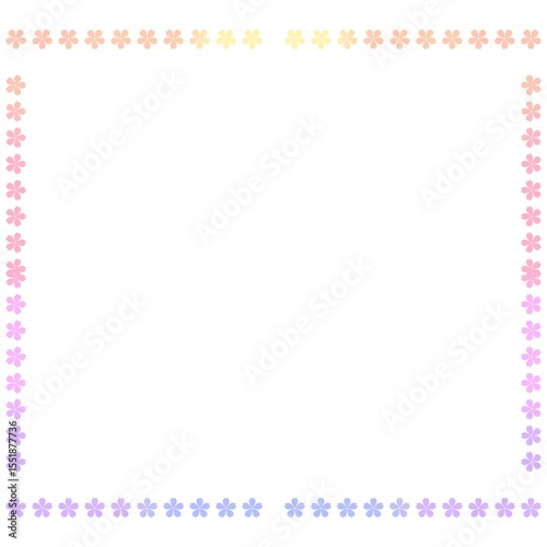pink frame with hearts