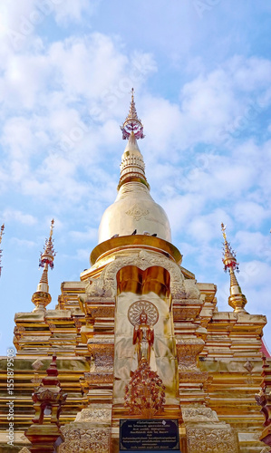 wat chai mong kol temple in chiang mai, thailand