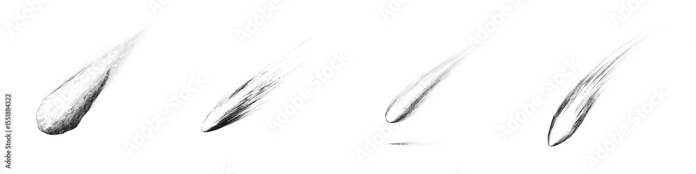 Fototapeta premium Abstract Watercolor Splashes: Dynamic Brushstroke Textures