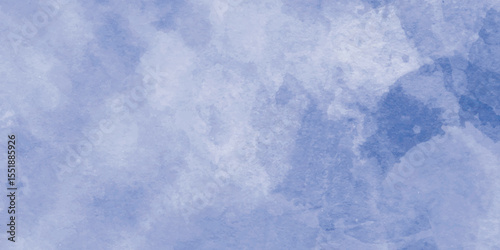 Abstract blue background with vintage and old looking paper background. sky blue paper texture design with pastel watercolor hand painted background texture. Creative and painted old grunge paper	
