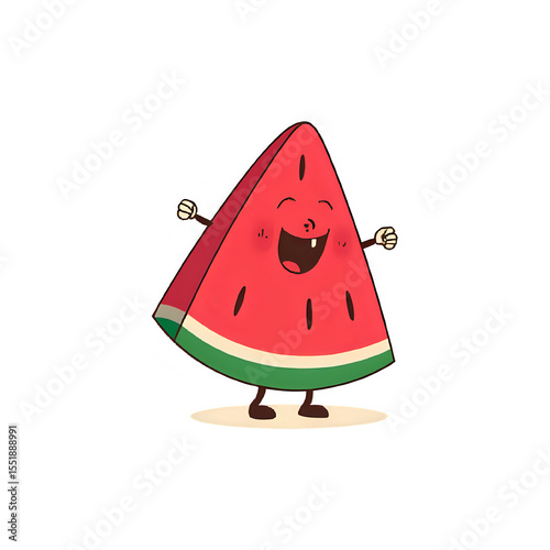 watermelon vector illustration