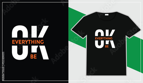 This vector t-shirt design concept for clothing features a blank black cotton shirt template, ideal for fashion illustration and print advertisement