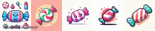 vector of a candy