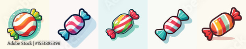 vector of a candy