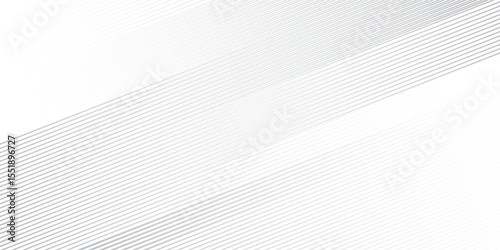 Slant line halftone gradation texture. Fading diagonal stripe gradient background. Black oblique pattern backdrop. Vanishing thin parallel line wallpaper for overlay