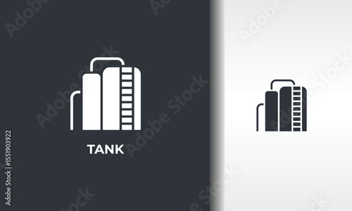 Tank Vector, Icon Or Logo Sign Isolated Symbol Illustration