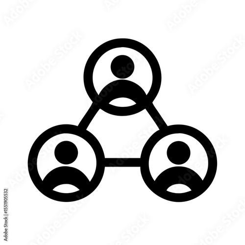A network connection diagram shows a team of people in a social group