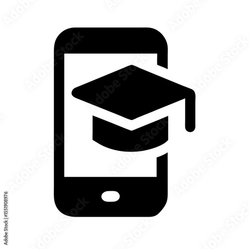 education app icon vector illustration