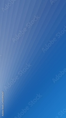 Smooth Fan Background Seamless Loop. Minimal abstract gradient animation.