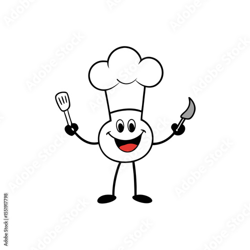 chef with a spoon