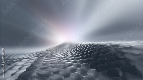 Sleek Obsidian Surface: Abstract Metallic Texture Background