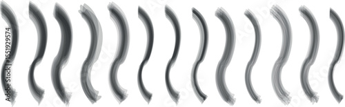 Expressive Ink and Paint Brush Stroke Set: Grungy Lines, Boxes, Frames, and Artistic Textures in Black and Bright Hues

