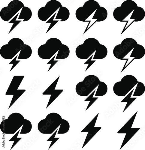 vector seamless pattern with different kinds of leaves