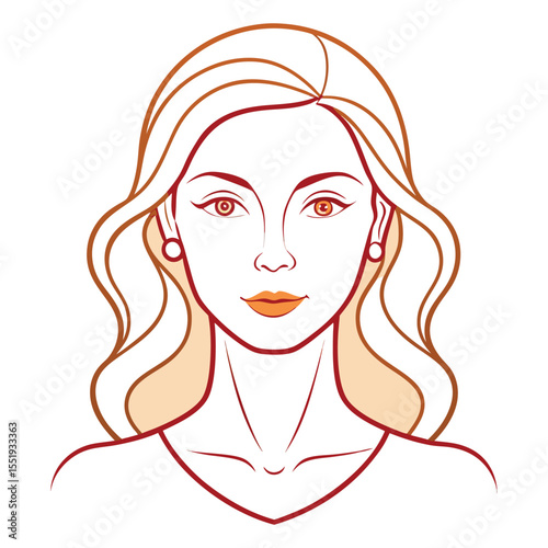 girl with long hair