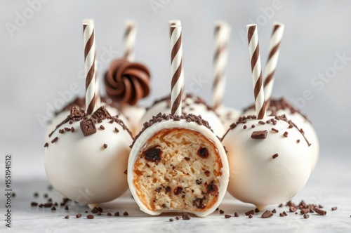 Delicious White Cake Pops