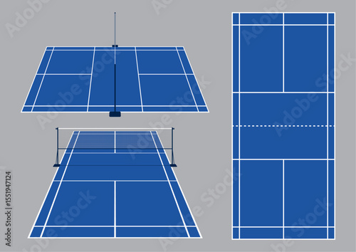 Badminton Court Diagrams and Different Layouts