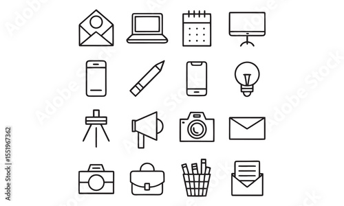 Website icon set