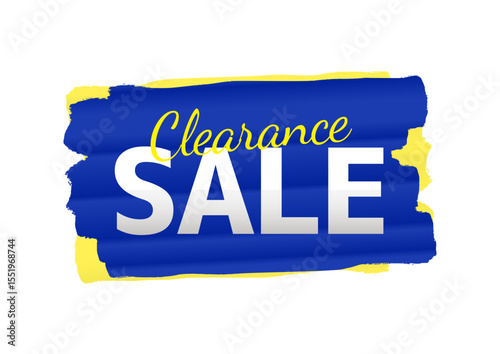 Painted design_BLUE_YELLOW_Clearance SALE