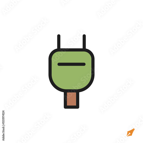 plug in icon is designed in a visually appealing and easily recognizable style. It’s suitable for various visual needs such as apps, presentations, digital media, or other graphic design projects.