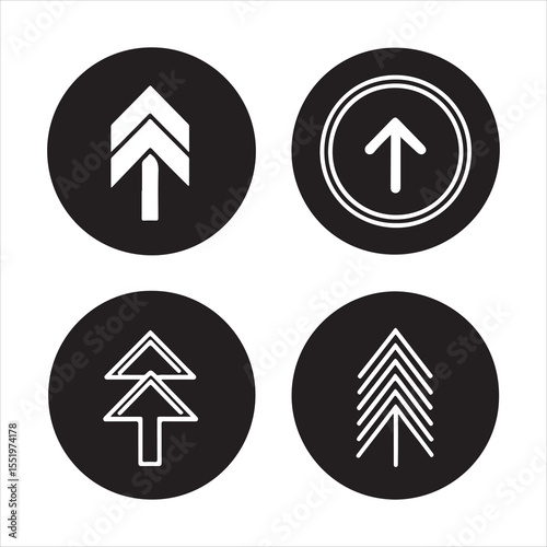 Collection of four circular arrow icons with different designs silhouette Free Download Collection of four circular arrow icons with different designs silhouette - GFXLoad