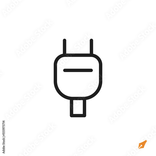 plug in icon is designed in a visually appealing and easily recognizable style. It’s suitable for various visual needs such as apps, presentations, digital media, or other graphic design projects.