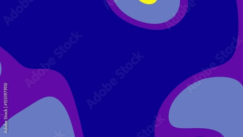 Abstract colorful shapes and patterns blending together in a vibrant design