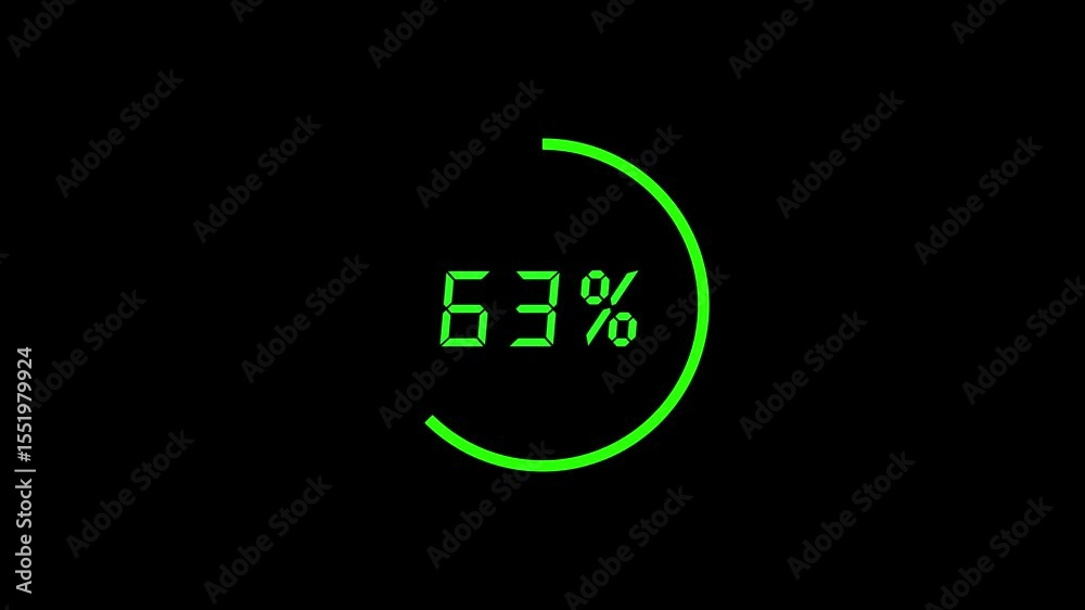 Creative horizontal Reloading progress bar animation loading text with 0 to 100 in green color, horizontal zero to hundred percent Loading bar downloading progress animation Creative horizontal Reloading progress bar animation loading text with 0 to 100 in green color, horizontal zero to hundred percent Loading bar downloading progress animation