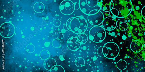Magic Abstract Defocused Bokeh Circles Background Design. Abstract circle bubbles color background. Air soap bubbles on a transparent background .