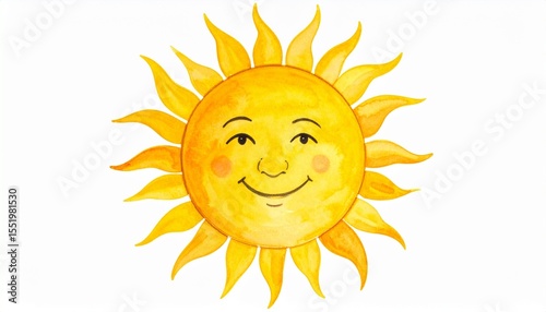 sun cartoon illustration