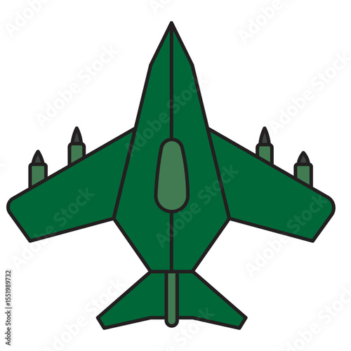 war color icon. fighter color icon