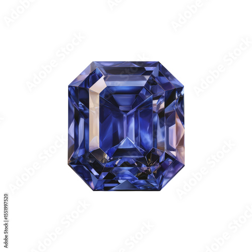 Stunning sapphire gemstone jewelry showcase detailed close-up elegant display