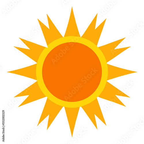 sun vector illustration