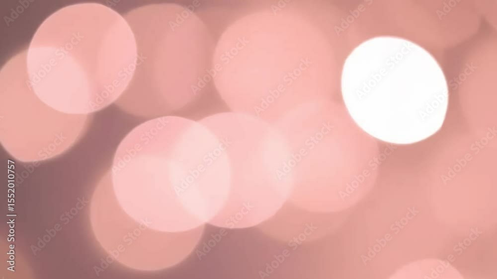 Soft, dreamy pink bokeh lights create a beautiful abstract background. Perfect for romantic, festive, or elegant design projects, celebrations, and greeting cards.