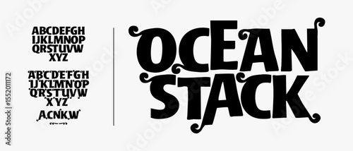 Elegant font, Classic Lettering Minimal Fashion Designs. Typography modern serif fonts regular decorative vintage concept. vector illustration